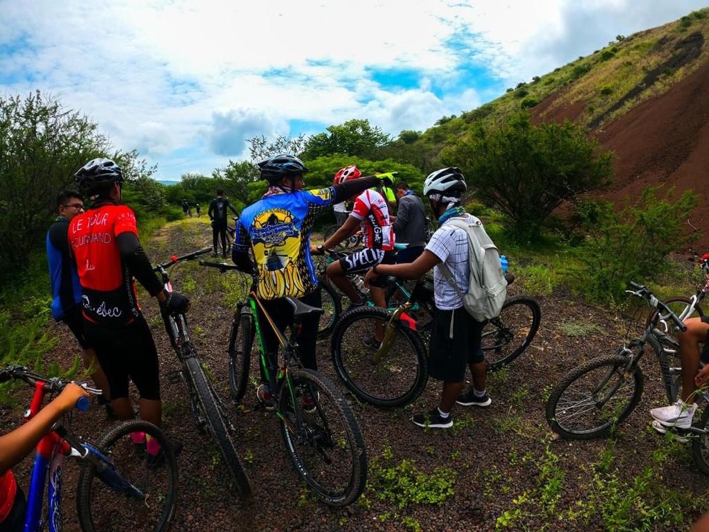 Concluyen recorridos en bicicleta por el municipio de Ayala