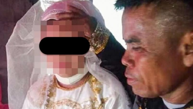 Niña de 13 años fue obligada a casarse con un hombre de 48 años en Filipinas
