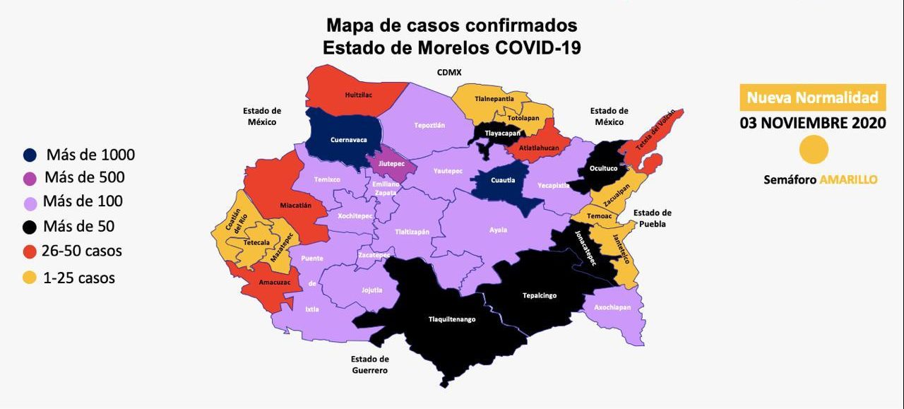 AUMENTAN los casos de COVID-19 en Cuernavaca