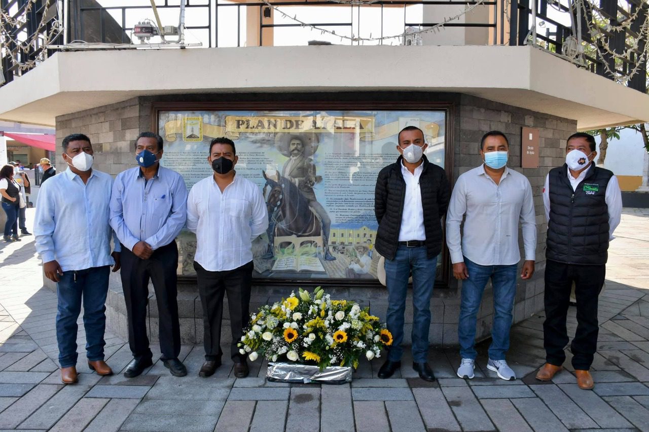 Conmemoran el 109 aniversario del Plan de Ayala