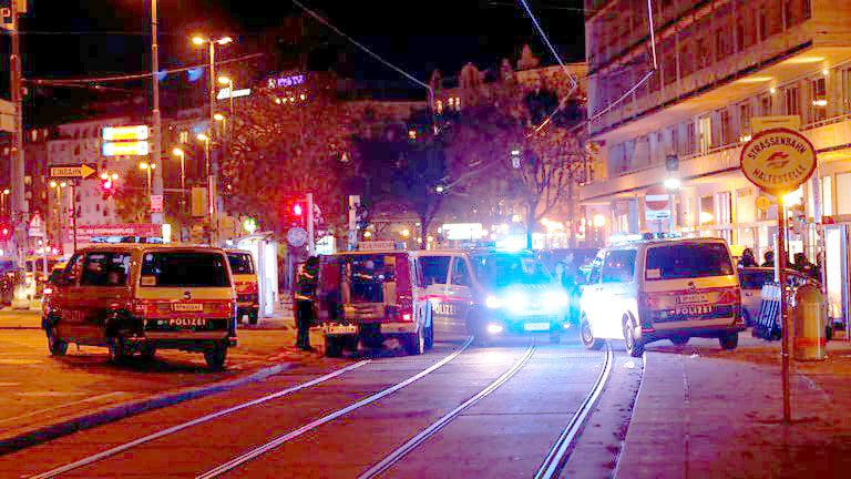 Tiroteo en el centro de Viena deja varios heridos