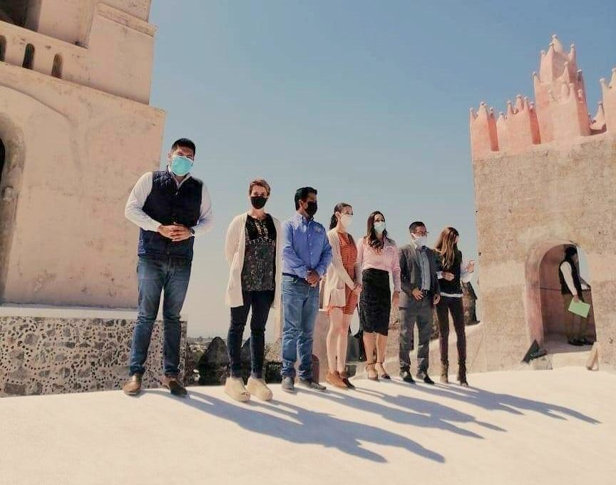 Supervisan reconstrucción del Ex Convento Agustino de “San Juan Bautista” de Yecapixtla