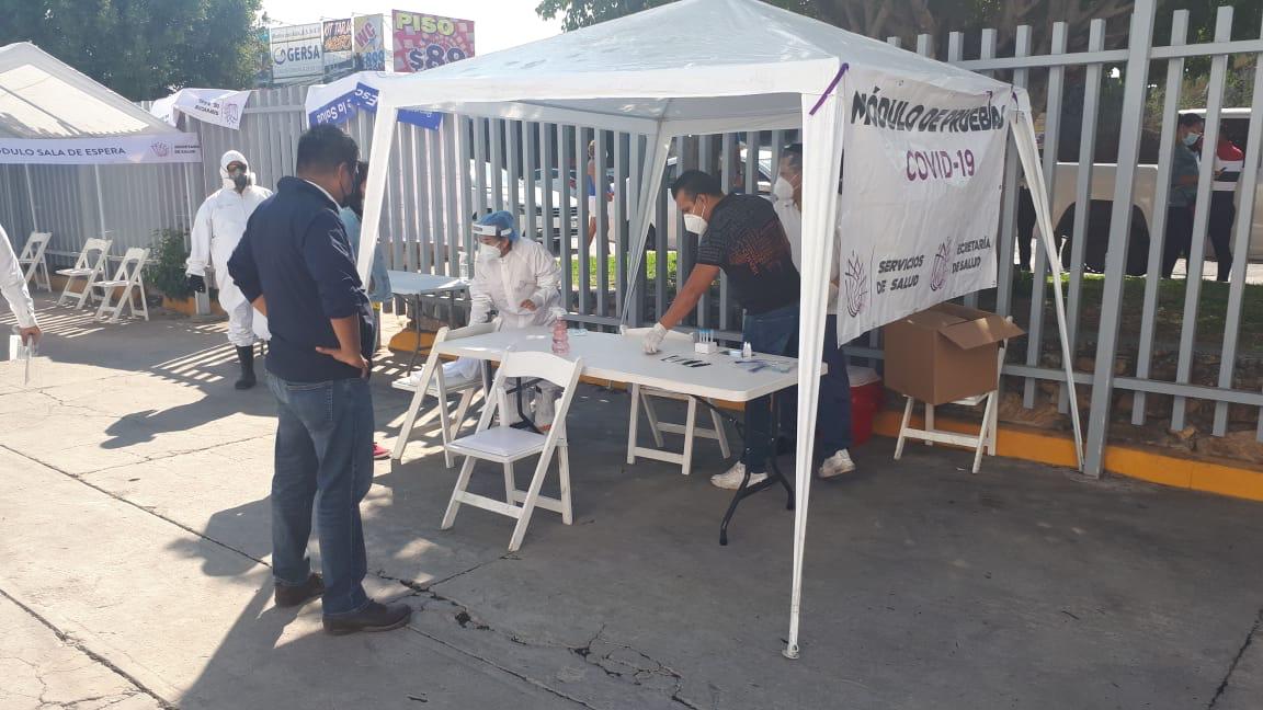 Colocan módulo de pruebas rápidas de COVID-19 en Jojutla