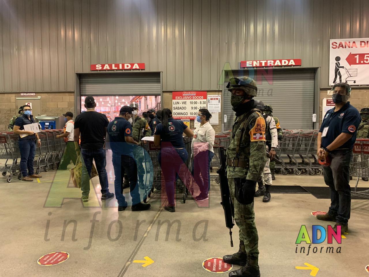 Clausuran COSTCO  y MEGA en Cuernavaca por incumplir con normas sanitarias