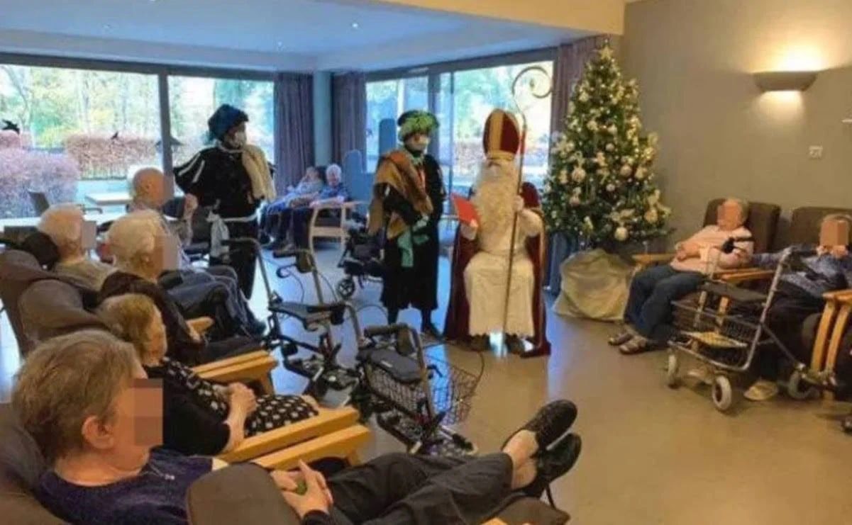 Santa con Covid-19 visita asilo de ansíanos y deja 18 muertes y 157 contagios
