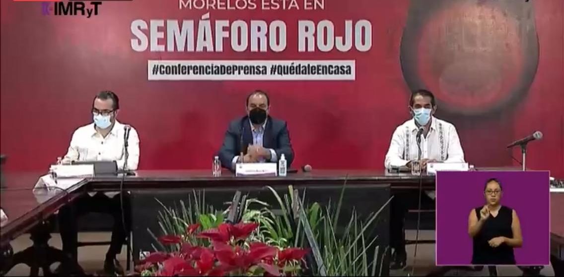OFICIAL: Aplican SEMÁFORO ROJO del 24 al 10 de enero en Morelos