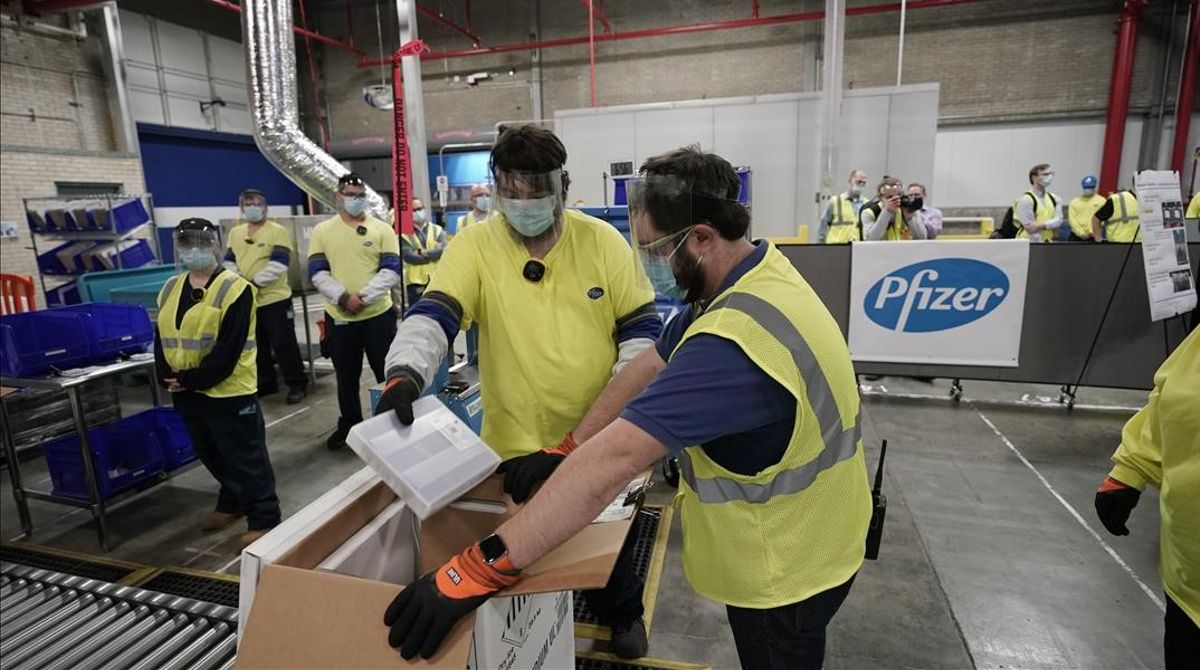 Estados Unidos arranca campaña de vacunación masiva contra el Covid-19