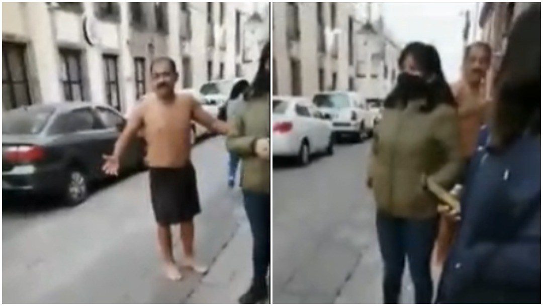 En Querétaro un hombre insultó a una mujer porque no lo dejan dormir