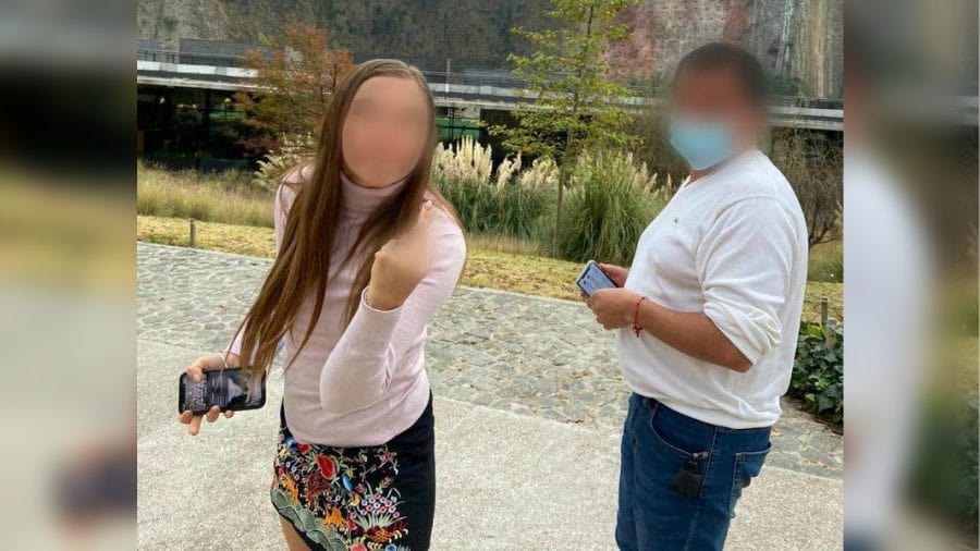 “Lady Cubrebocas” Mujer se niega a usar cubrebocas en el Parque La Mexicana