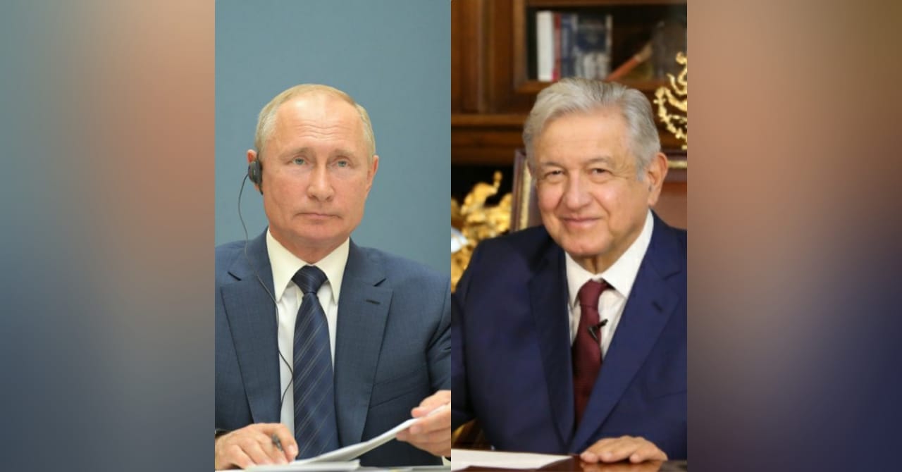 AMLO invitó a Vladimir Putin a México