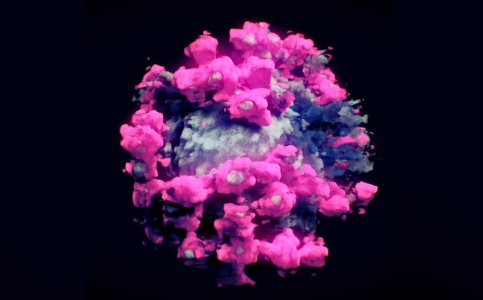 Logran la primera imagen real en 3D del virus SARS-CoV-2