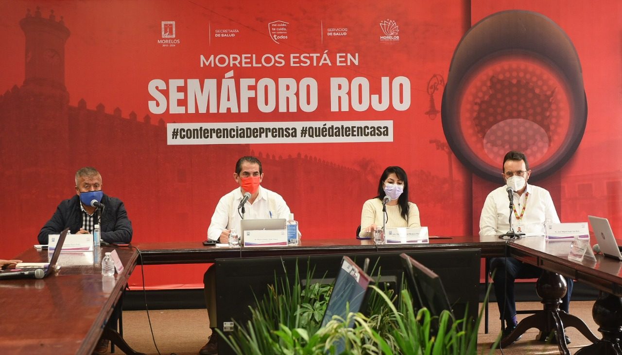 Extienden SEMÁFORO ROJO hasta el 17 de enero en Morelos