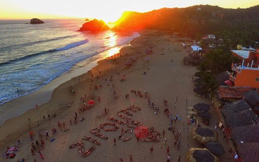 En plena Pandemia, Zipolite, Oaxaca anuncia Festival Nudista 2021