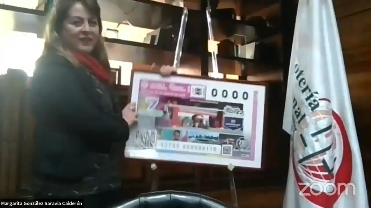 Aparece la UTEZ en billete de la Lotería Nacional