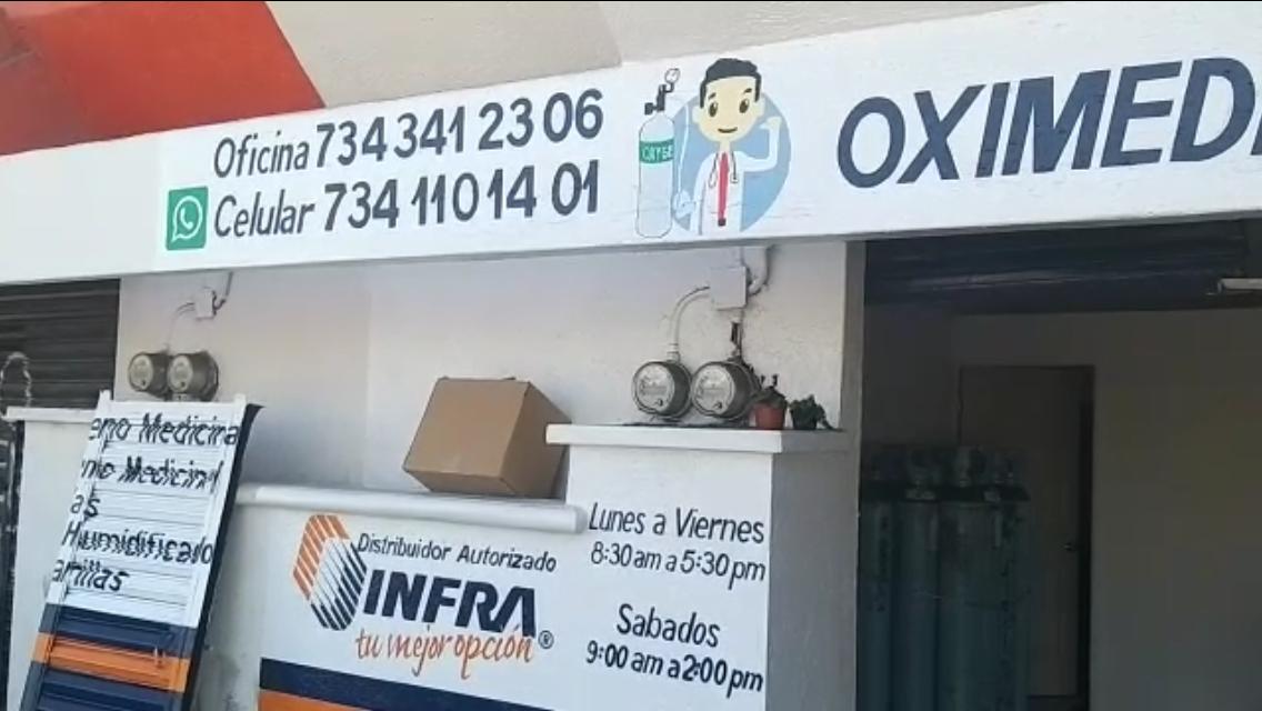 Roban 15 tanques de oxígeno medicinal en Morelos