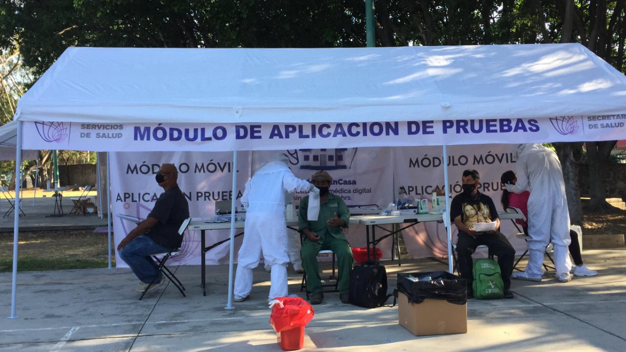 Cambian sede de pruebas COVID-19 en Ayala
