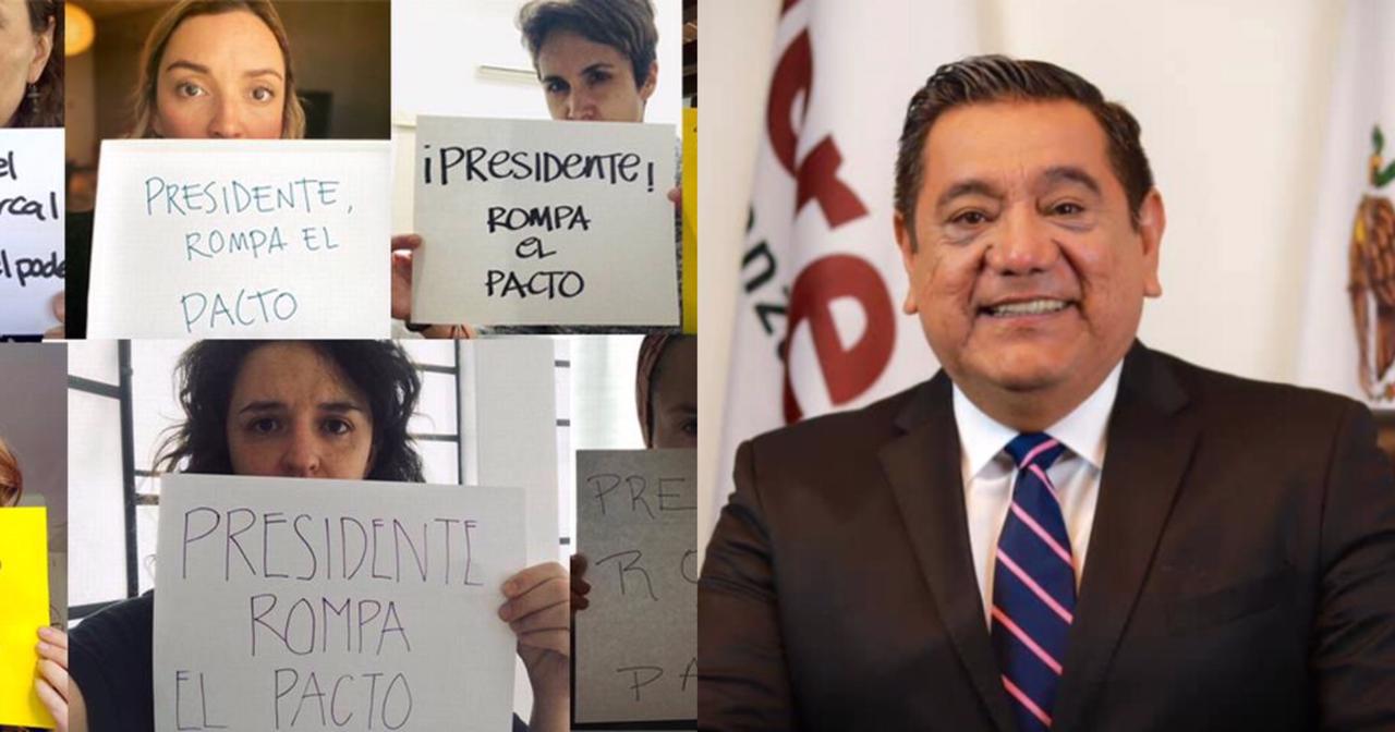 A pesar de las protestas Félix Salgado si será candidato