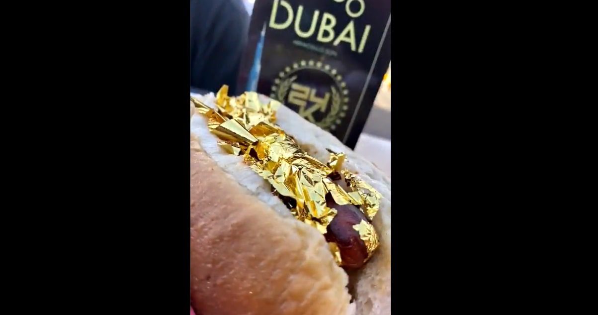 Crean en Hermosillo, Sonora, hot dog con 24k de oro comestible