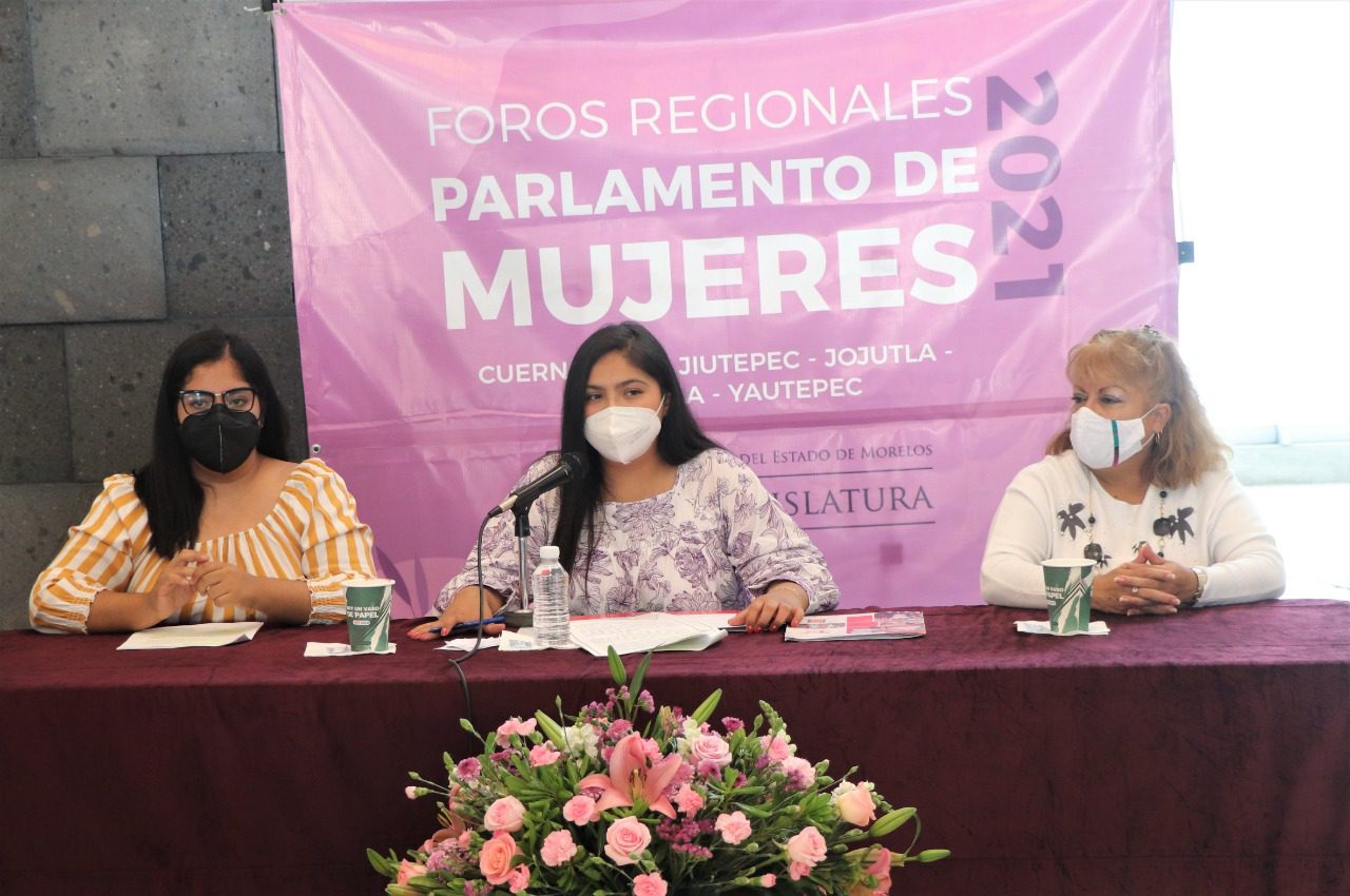 Realizan el primer Foro regional del Parlamento de las Mujeres 2021