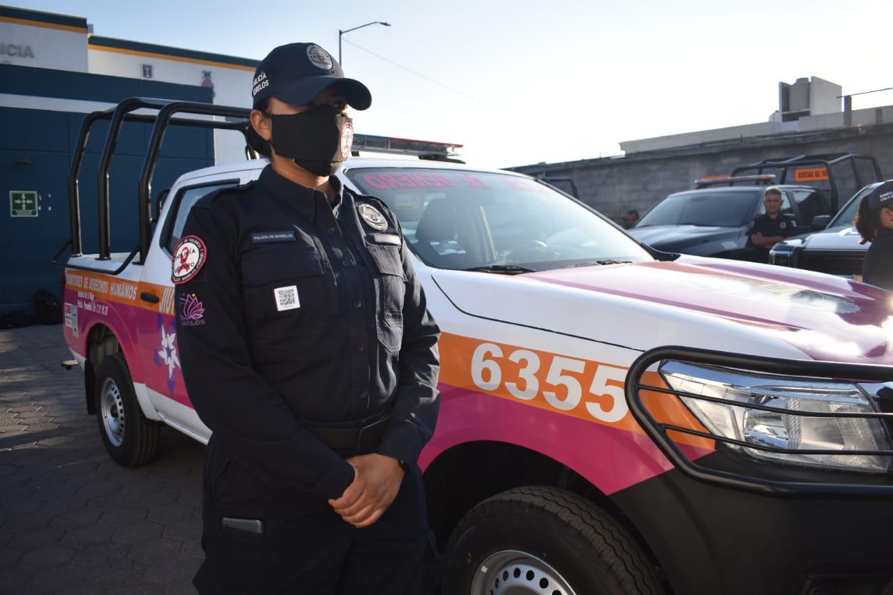 Ponen en operación la PATRULLA ROSA en Jiutepec