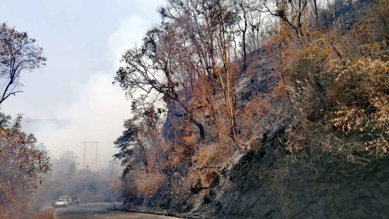 Hay 9 incendios activos en Morelos