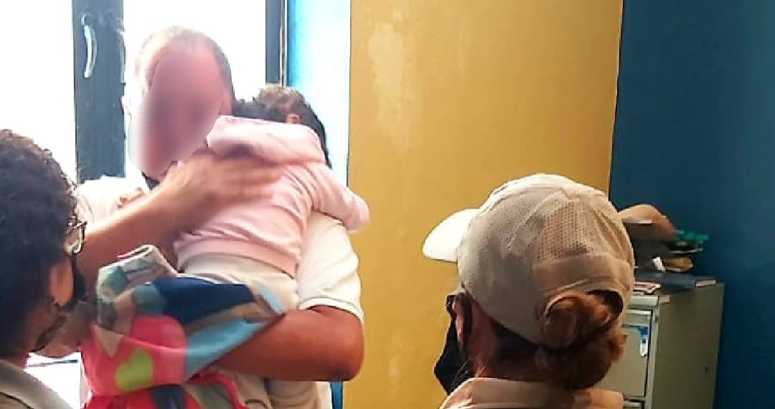 Hallan con vida a Julia, bebé de familia reportada como desaparecida en Jalisco