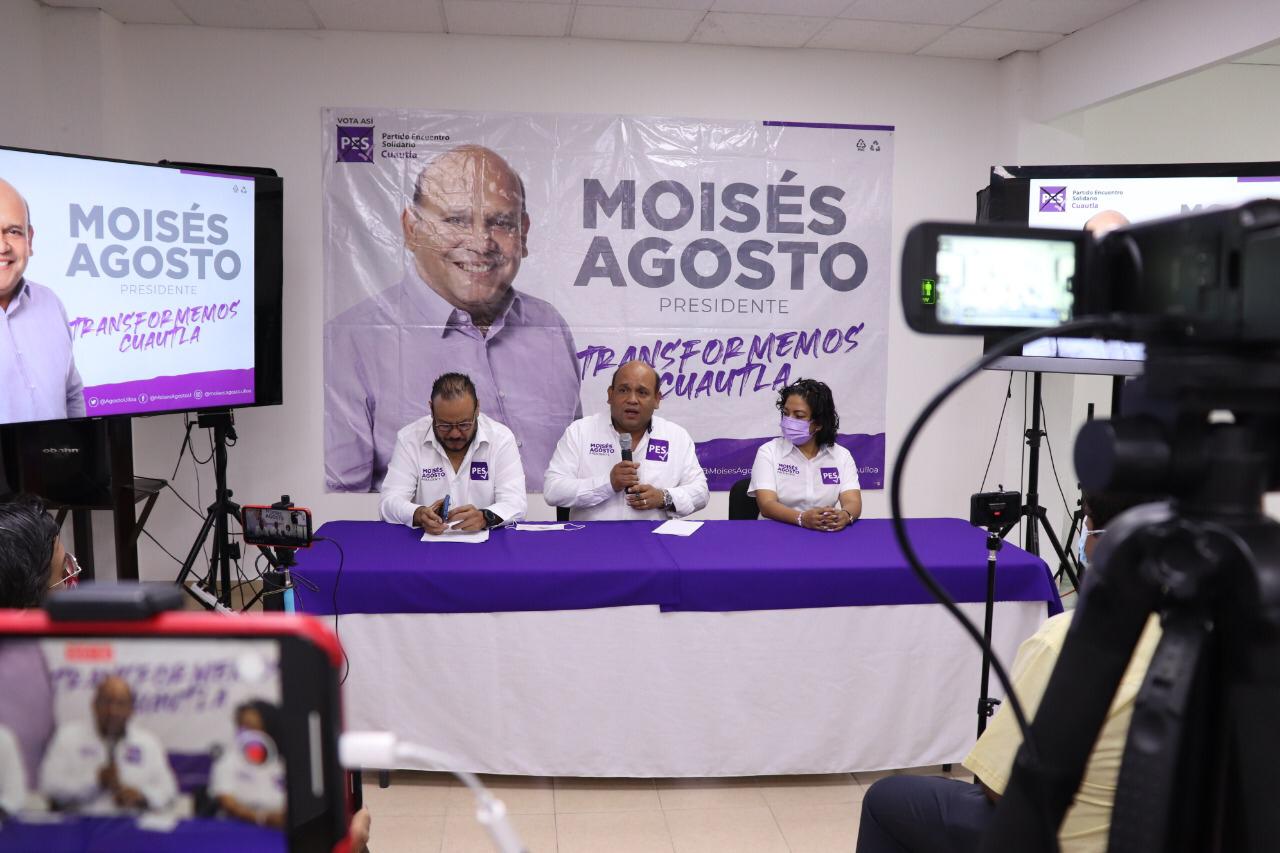 Promete Moises Agosto tomar en cuenta a profesionales en obras públicas para Cuautla
