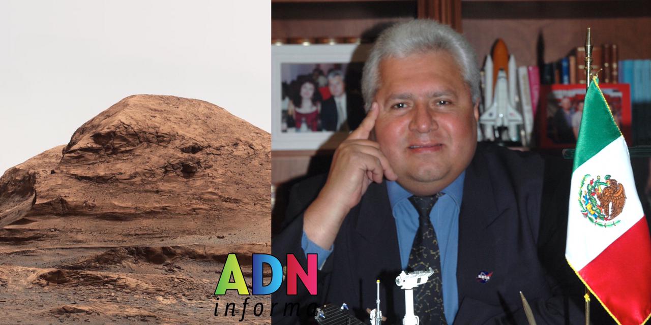 Nombran montaña de Marte en honor a científico mexicano