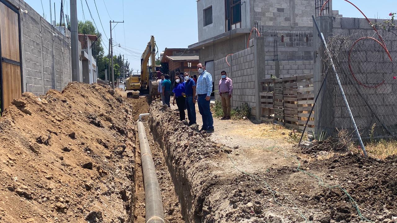Supervisan obras de infraestructura en Yecapixtla