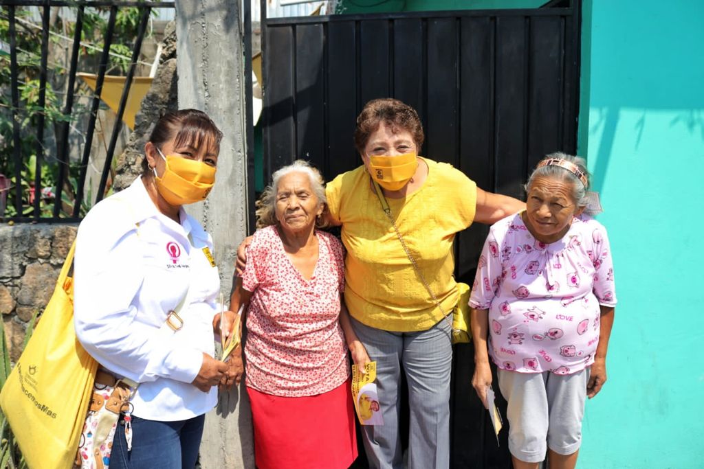 Recorre Martha Vique el municipio de Tlaltizapán