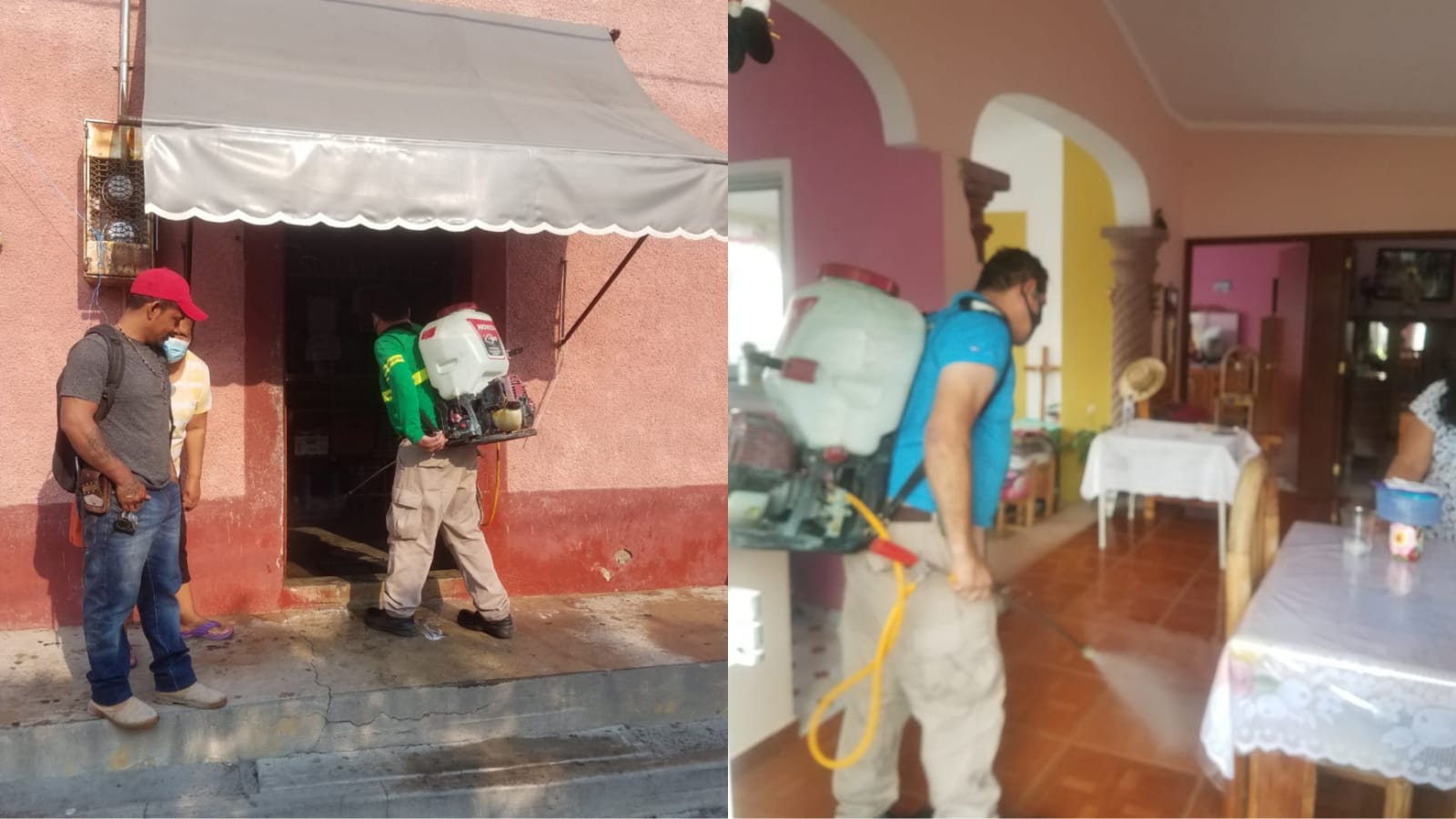 Continua Ayuntamiento de Ayala con sanitizaciones por casos de COVID-19 