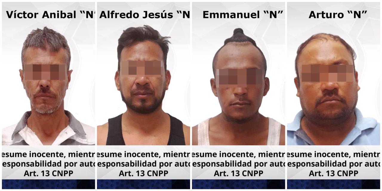 Detienen a 4 integrantes del CJNG en Morelos en operativo