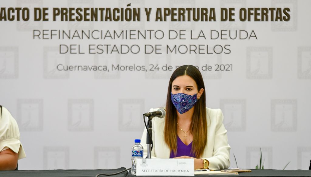 Lanzan licitación para redinanciar la deuda pública de Morelos