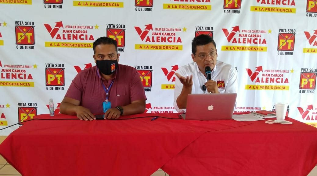 Presenta Juan Carlos Valencia compromisos con Tetelcingo