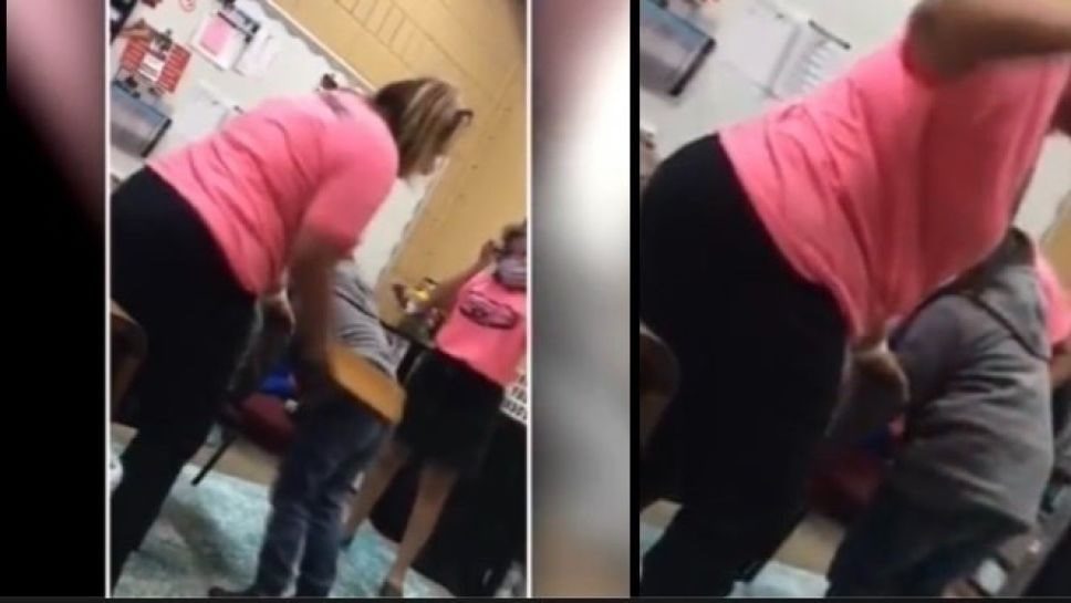 Directora azotó con una tabla de madera a una alumna de 6 años