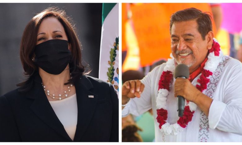Víctima de abuso de Félix Salgado pide asilo a Kamala Harris