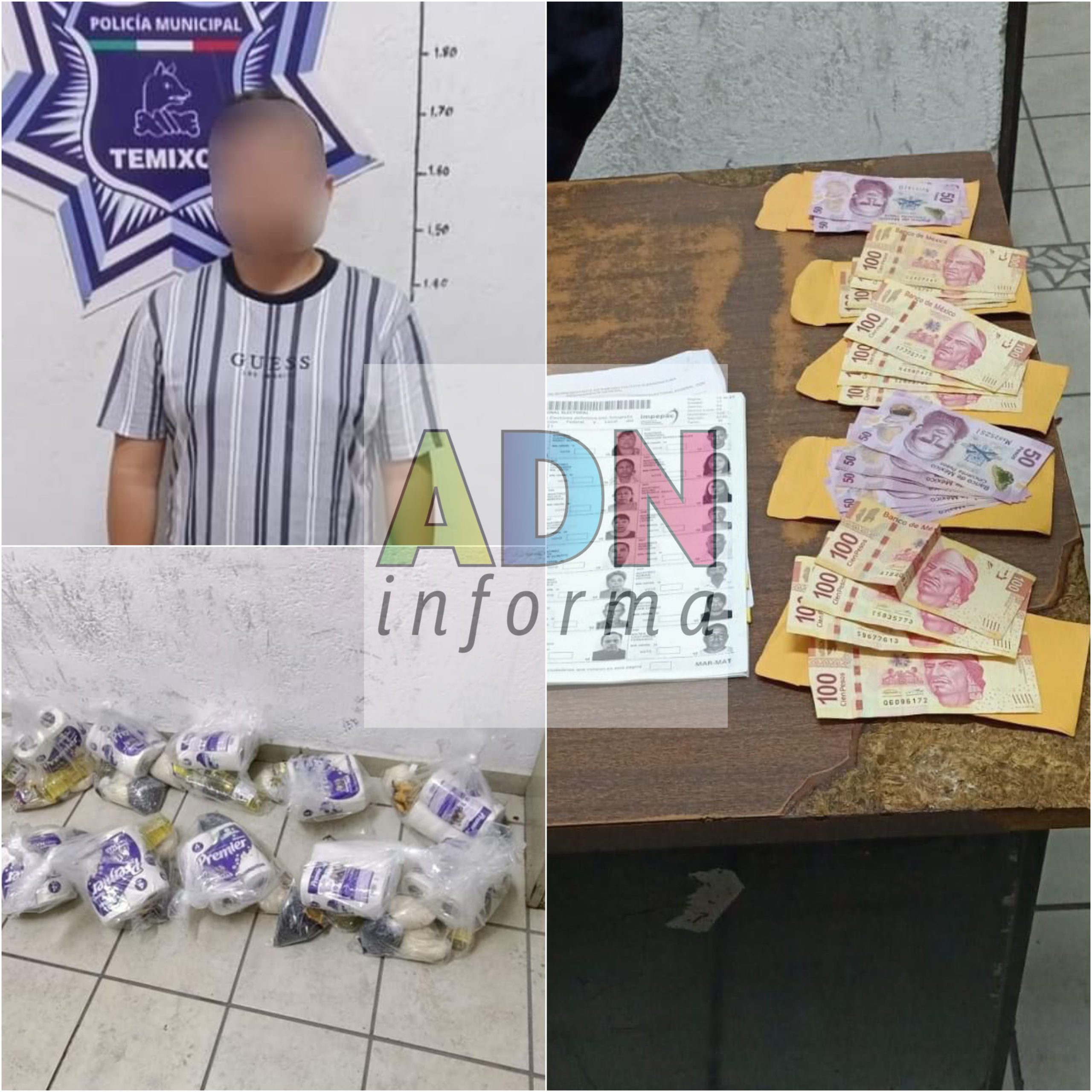 Detienen a presunto COMPRA-VOTOS en Morelos
