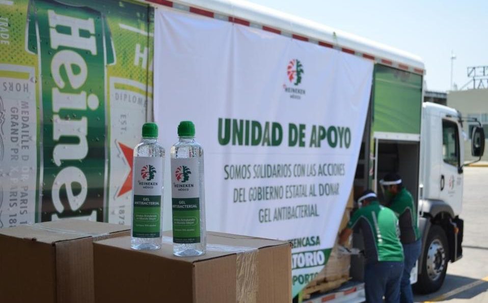 Cervecería Heineken instala módulo de vacunación contra COVID-19 en Monterrey