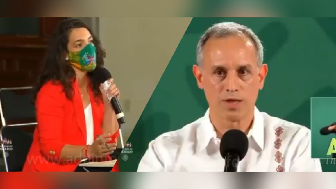 Gatell se ENFRENTA a periodista durante la conferencia COVID por vacuna CanSino