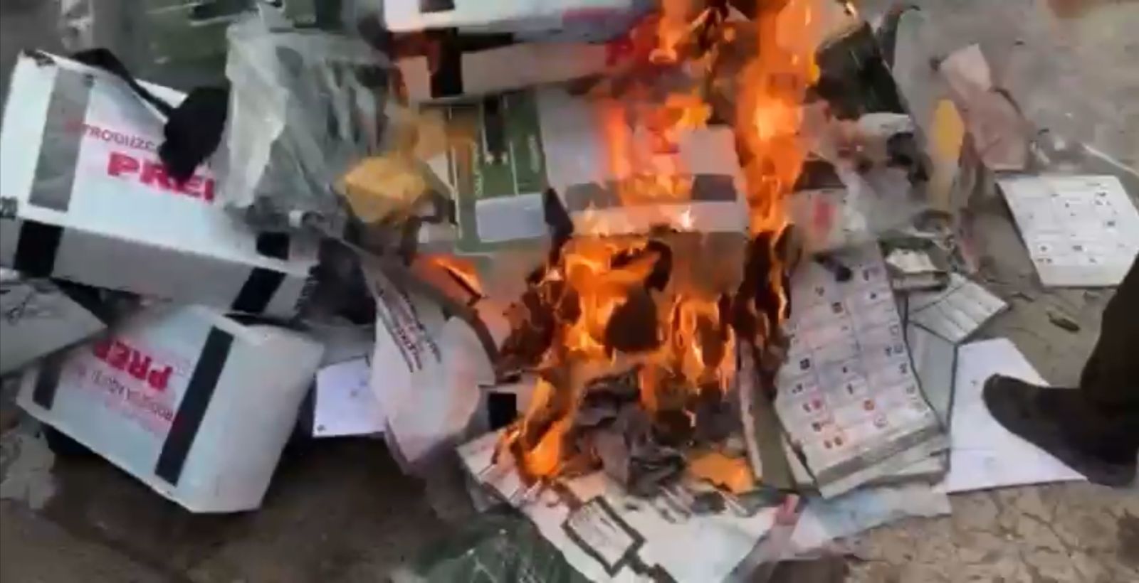 Investigan quema de boletas electorales en Tepalcingo, Morelos