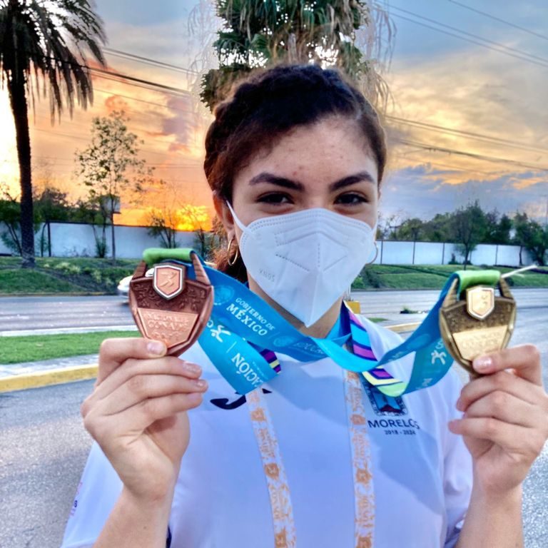 Ganan jovenes morelenses medallas de ORO y BRONCE en CONADE 2021