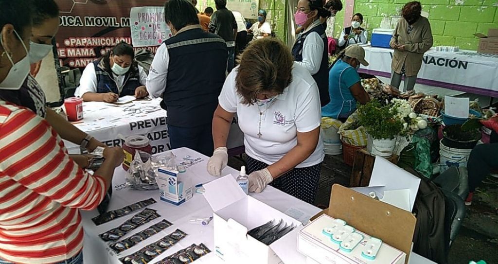 Realizan Feria de la Salud en mercado de Plan de Ayala en Cuautla