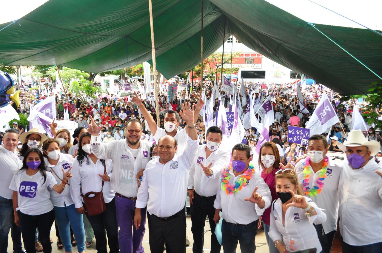 Promete Moisés Agosto un gobierno eficiente para Cuautla en cierre de campaña