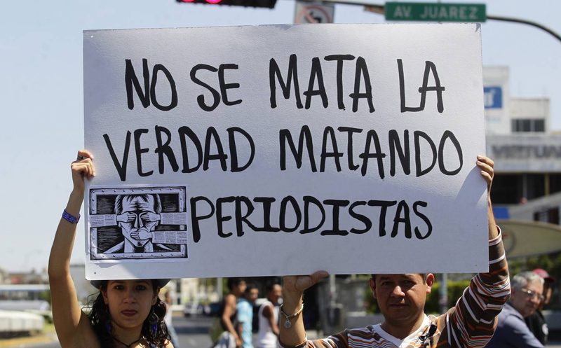 México, el segundo país con más periodistas asesinados durante el 2021