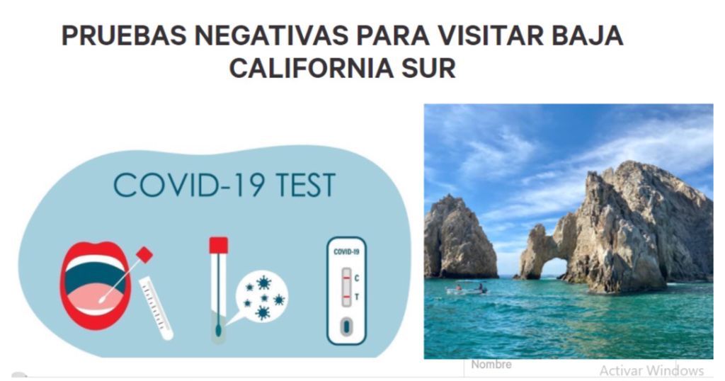 Piden que Los Cabos solo reciba a turistas con prueba negativa de COVID