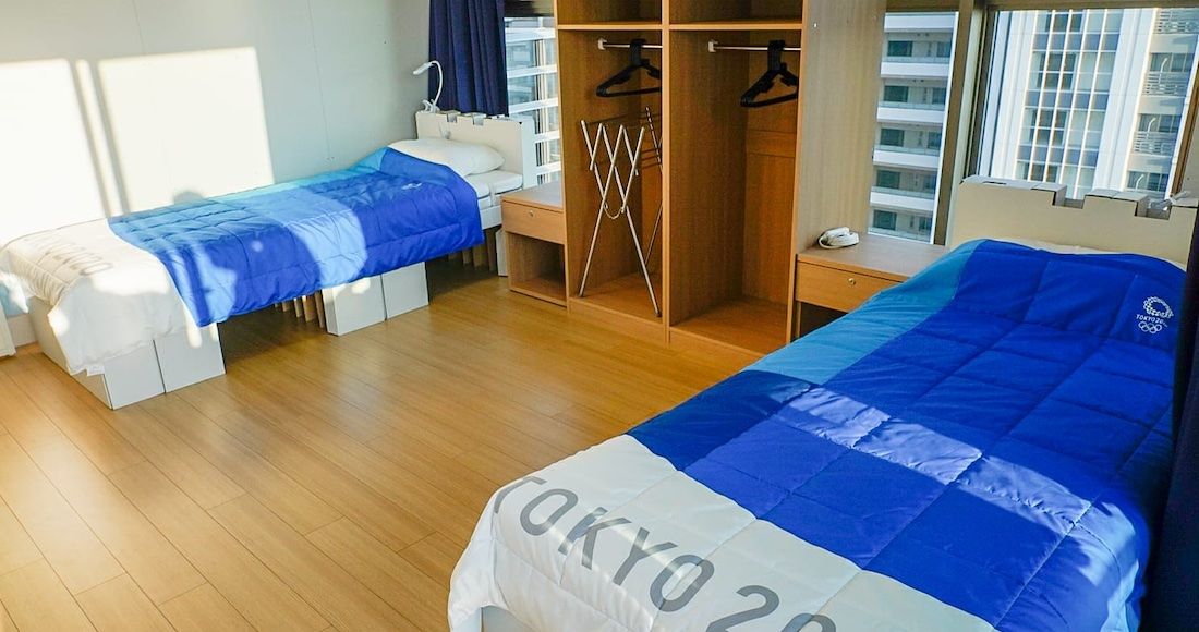Atletas olímpicos tendrán “camas antisexo” para evitar propagación de COVID