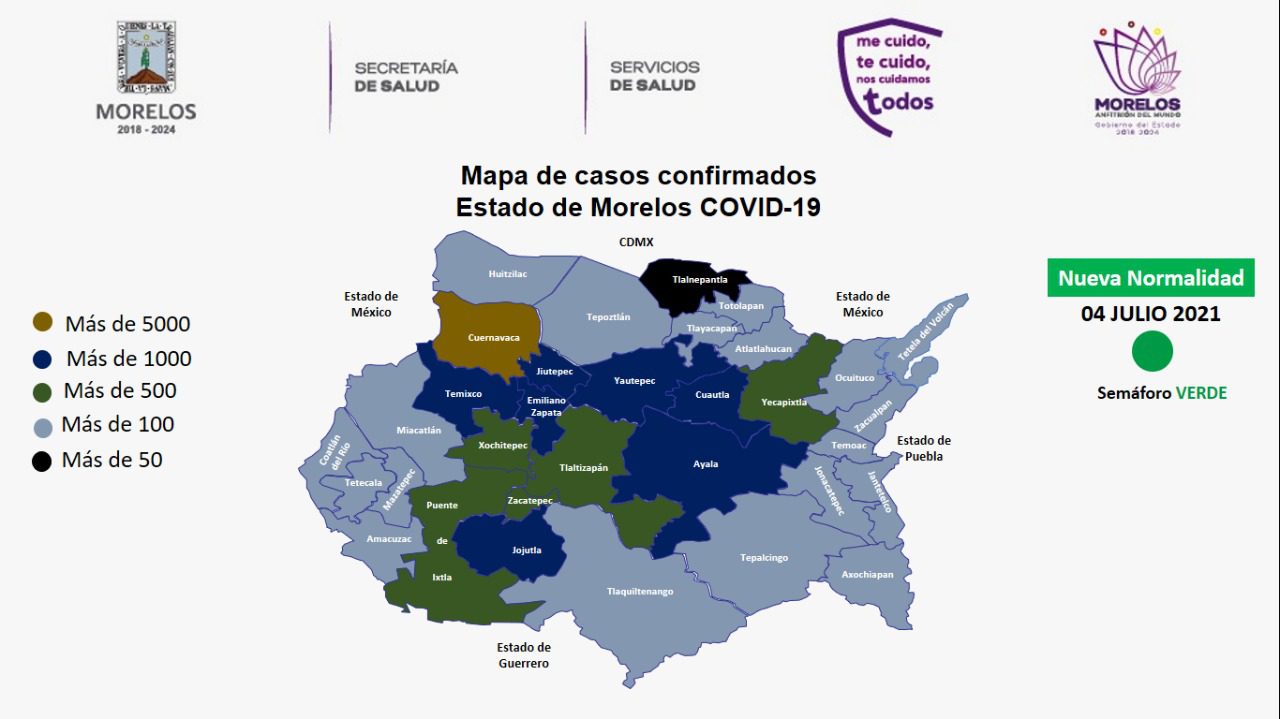 Alertan por REPUNTE en los casos de COVID-19 en Morelos