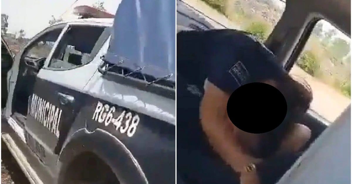 Captan a dos policías teniendo sexo en patrulla, ya fueron destituidos