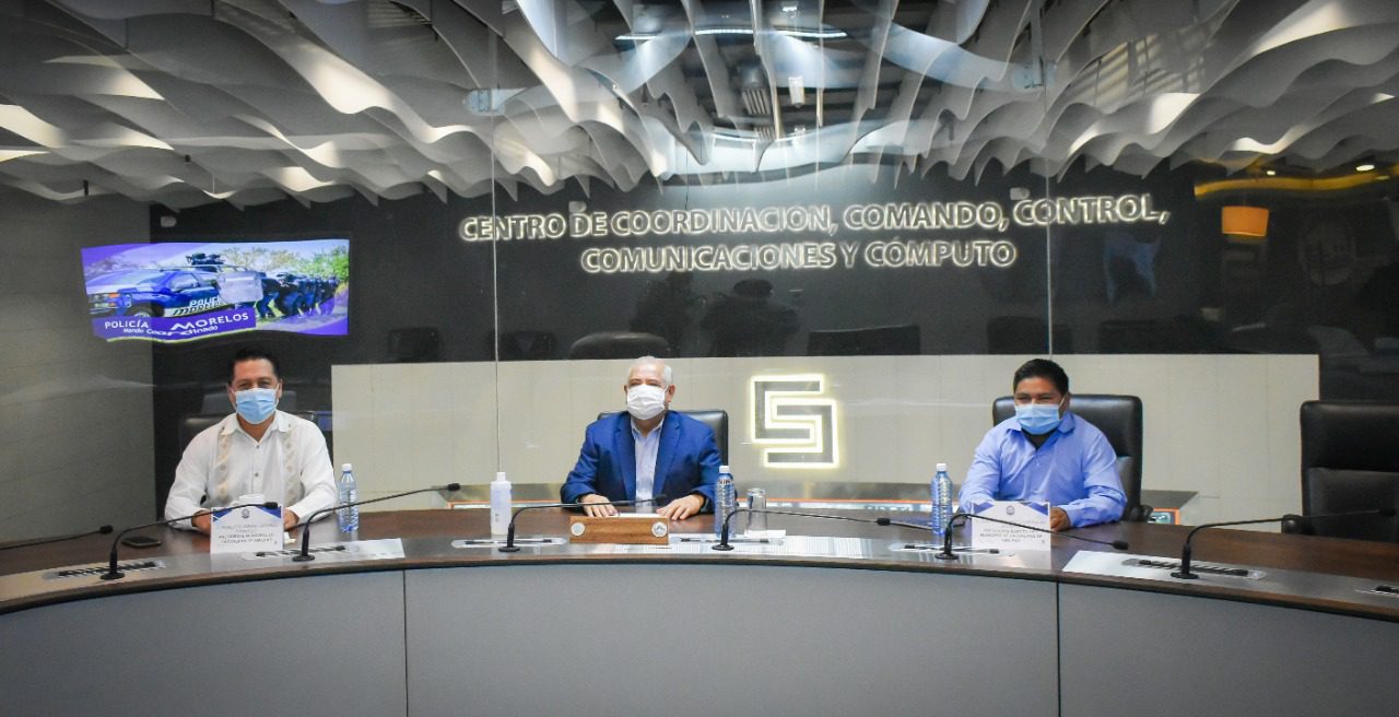 Informan a alcaldes sobre seguridad en sus municipios