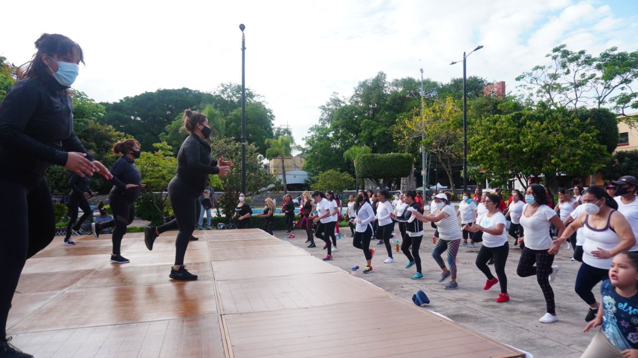 Implementan clases GRATUITAS de zumba en Jiutepec